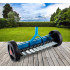 Aerator scarificator manual pentru gazon cu 11 lame din otel, 45 cm, cu roti [9]