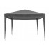 Acoperis pavilion 300x300 cm, PE 100g/mp impermeabil, cu prindere velcro, gri [3]