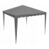 Cort pavilion de gradina pliabil automat pop-up, impermeabil, cu protectie UV, 300x300cm, gri [5]