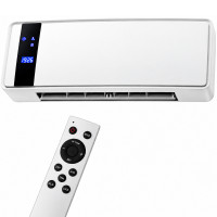 Aeroterma electrica de perete cu element ceramic PTC, putere reglabila 1000 W si 2000 W, 3 moduri functionare pentru ventilatie si incalzire, afisaj L Aeroterma electrica de perete cu element ceramic PTC, putere reglabila 1000 W si 2000 W, 3 moduri functionare pentru ventilatie si incalzire, afisaj L