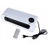 Aeroterma de perete, 2000W, telecomanda, timer, display LED, reglare flux, alb [6]