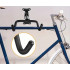 Suport bicicleta pliabil pentru perete, cu unghi reglabil, metal, 36x26x15 cm [7]