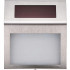 Lampa solara LED afisare numar de casa, inox, kit montare inclus, 20x18x3 cm [10]