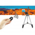 Set stativ foto trepied universal din aluminiu cu telecomanda bluetooth, 34–103 cm [6]