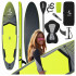 Set SUP gonflabil, 340x82x15 cm, verde – stand-up paddle, 180 kg, scaun caiac si accesorii [2]