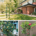 Pergola coloana pentru trandafiri si plante cataratoare, structura otel, 190x40 cm, negru [2]