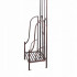 Pergola gradina metalica, pentru plante cataratoare, 173x51x260 cm, maro antichizat [9]