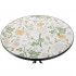 Set mobilier gradina Antos 3 piese, masa si 2 scaune pliabile, mozaic decorativ, metal, multicolor [2]