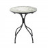 Set mobilier gradina Fylla 3 piese, masa si 2 scaune pliabile, mozaic decorativ, metal, multicolor [4]