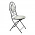 Set mobilier gradina Fylla 3 piese, masa si 2 scaune pliabile, mozaic decorativ, metal, multicolor [5]