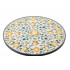 Set mobilier gradina Lemonia 3 piese, masa si 2 scaune pliabile, mozaic decorativ, metal, multicolor [11]