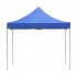 Pavilion pliabil gradina 3x3 m cu acoperis impermeabil si 3 pereti laterali, structura metalica, inaltime reglabila, albastru [27]