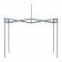 Pavilion pliabil gradina 3x3 m cu acoperis impermeabil si 3 pereti laterali, structura metalica, inaltime reglabila, negru [27]