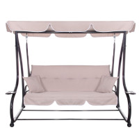 Balansoar leagan pat 3 persoane Sersimo Viena, GS6E, greutate maxima 280kg