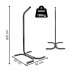 Suport leagan tip cuib sau hamac suspendat, cadru otel, maxim 180 kg, 92x92x205 cm, negru [17]