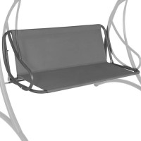 Husa din panza pentru leagan de gradina, sezut si spatar, 110x90cm, gri Husa din panza pentru leagan de gradina, sezut si spatar, 110x90cm, gri