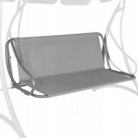 Husa din panza pentru leagan de gradina mare, sezut si spatar, 130x100cm, gri deschis Husa din panza pentru leagan de gradina mare, sezut si spatar, 130x100cm, gri deschis