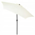Umbrela terasa gradina, cu manivela si inclinare, GU13E, diametru 260cm, Crem [5]