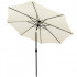 Umbrela terasa gradina, cu manivela si inclinare, GU17, diametru 300cm, Crem [13]