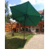 Umbrela terasa gradina, cu manivela si inclinare, GU24, diametru 300cm, Verde [11]