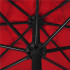Umbrela terasa gradina, cu manivela si inclinare, diametru 250cm, Rosu [16]
