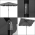 Umbrela terasa sau gradina reglabila, inclinare 2 directii, protectie UV UPF 50+, 195x122 cm, gri inchis [15]