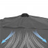 Umbrela terasa sau gradina reglabila, inclinare 2 directii, protectie UV UPF 50+, 195x122 cm, gri inchis [20]