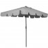 Umbrela terasa sau gradina reglabila, inclinare 2 directii, protectie UV UPF 50+, 195x122 cm, gri deschis [19]