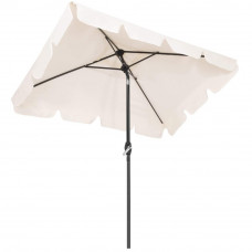 Umbrela terasa sau gradina reglabila, inclinare 2 directii, protectie UV UPF 50+, 195x122 cm, ecru Umbrela terasa sau gradina reglabila, inclinare 2 directii, protectie UV UPF 50+, 195x122 cm, ecru