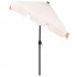 Umbrela terasa sau gradina reglabila, inclinare 2 directii, protectie UV UPF 50+, 195x122 cm, ecru [18]