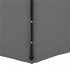 Umbrela de gradina cu brat lateral banana, iluminare LED, cu husa, 300cm, gri [16]