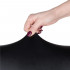 Husa universala pentru scaun, marime universala, poliester si spandex, 45 x 60 cm, imiatie piele negru [6]