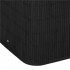 Cos de rufe din bambus cu capac, 2 compartimente, sac detasabil, volum 100L, 54x35x60cm, negru [15]