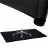 Protectie parchet pentru scaun de birou, polipropilena, 100x70cm, negru [8]