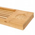 Raft cu tava pentru cada din bambus natural Sersimo 1023, extensibila, 50-93x15cm [11]