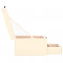 (DL) Cutie depozitare si organizare bijuterii, piele ecologica + velur, 16 x 16 x 11cm, crem [10]