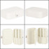 (DL) Cutie depozitare si organizare bijuterii, MDF, piele ecologica, 16 x 11 x 5cm, crem [2]
