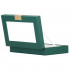 (DL) Cutie depozitare si organizare bijuterii, MDF, piele ecologica, 23,5 x 14 x 5,5cm, verde sticla [13]