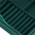 (DL) Cutie depozitare si organizare bijuterii, velur, 28 x 19,5 x 7 cm, verde [13]