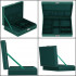 (DL) Cutie depozitare si organizare bijuterii, velur, 28 x 19,5 x 7 cm, verde [23]