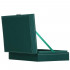(DL) Cutie depozitare si organizare bijuterii, velur, 28 x 19,5 x 7 cm, verde [9]