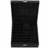 (DL) Cutie depozitare si organizare bijuterii, velur, 26 x 26 x 9 cm, negru [25]