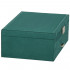 Cutie depozitare si organizare bijuterii, velur, 27 x 19 x 10,5 cm, verde [4]