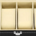 Cutie depozitare si organizare ceasuri, MDF, piele ecologica, 20,5x11x8cm, negru [15]
