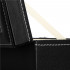 Cutie depozitare si organizare ceasuri, MDF, piele ecologica, 30x11x8cm, negru [13]