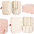 (DL) Cutie depozitare si organizare bijuterii, MDF, piele ecologica, 16 x 11 x 5cm, roz [3]