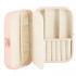 (DL) Cutie depozitare si organizare bijuterii, MDF, piele ecologica, 16 x 11 x 5cm, roz [10]