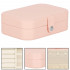 (DL) Cutie depozitare si organizare bijuterii, MDF, piele ecologica, 16 x 11 x 5cm, roz [11]