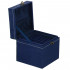 (DL) Cutie depozitare si organizare bijuterii, velur, 12 x 12 x 12 cm, albastru [8]