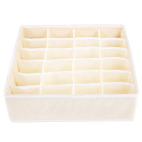Organizator Sersimo sertar pentru sosete, 24 compartimente, bej